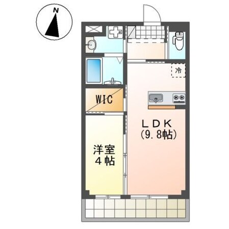 園田駅 徒歩22分 2階の物件間取画像